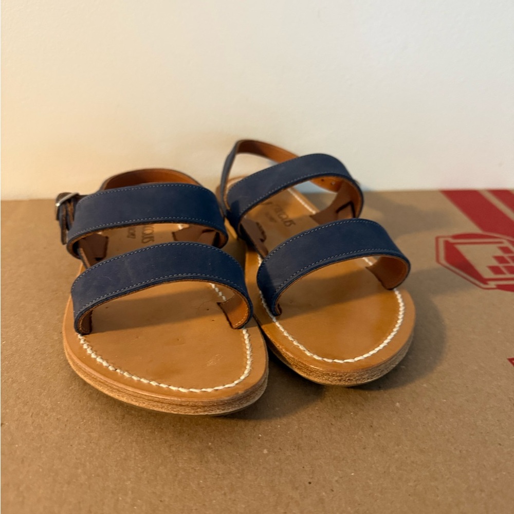 Blue Sandals